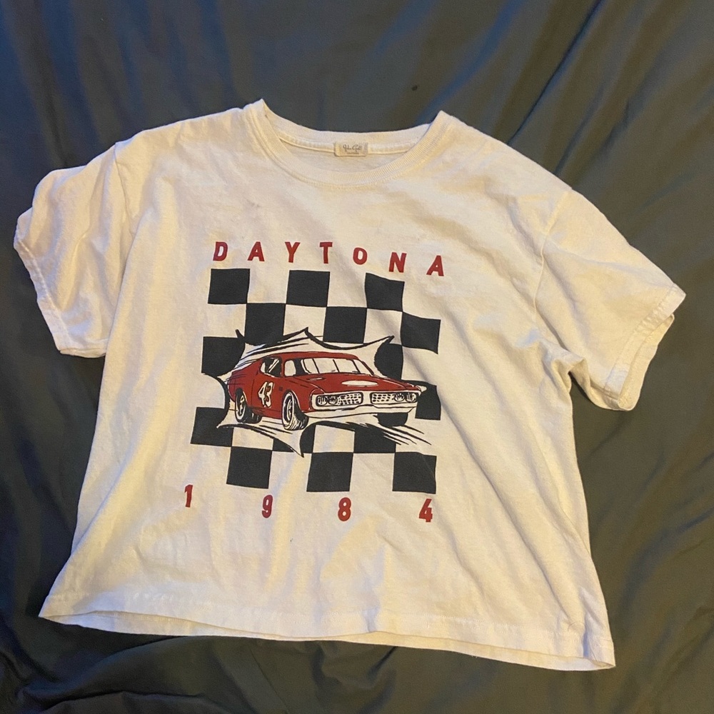 CROPPED JOHN GALT/ BRANDY MELVILLE  TEE